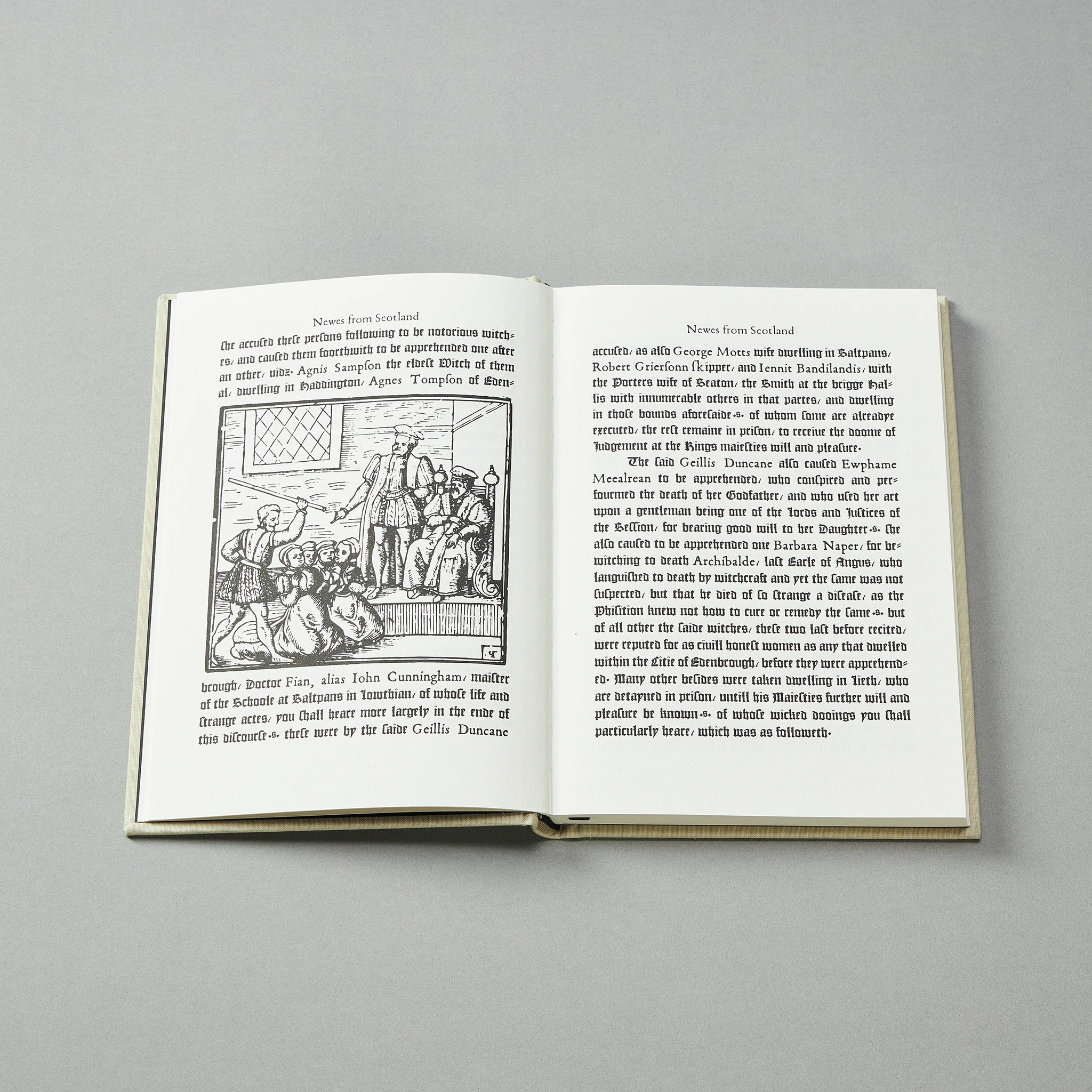 Testimonies on Witchcraft & Demonology — the set shown in its cloth slipcase