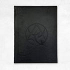 The Necronomicon Artifact Edition book cover (black PU leather with debossed border) 