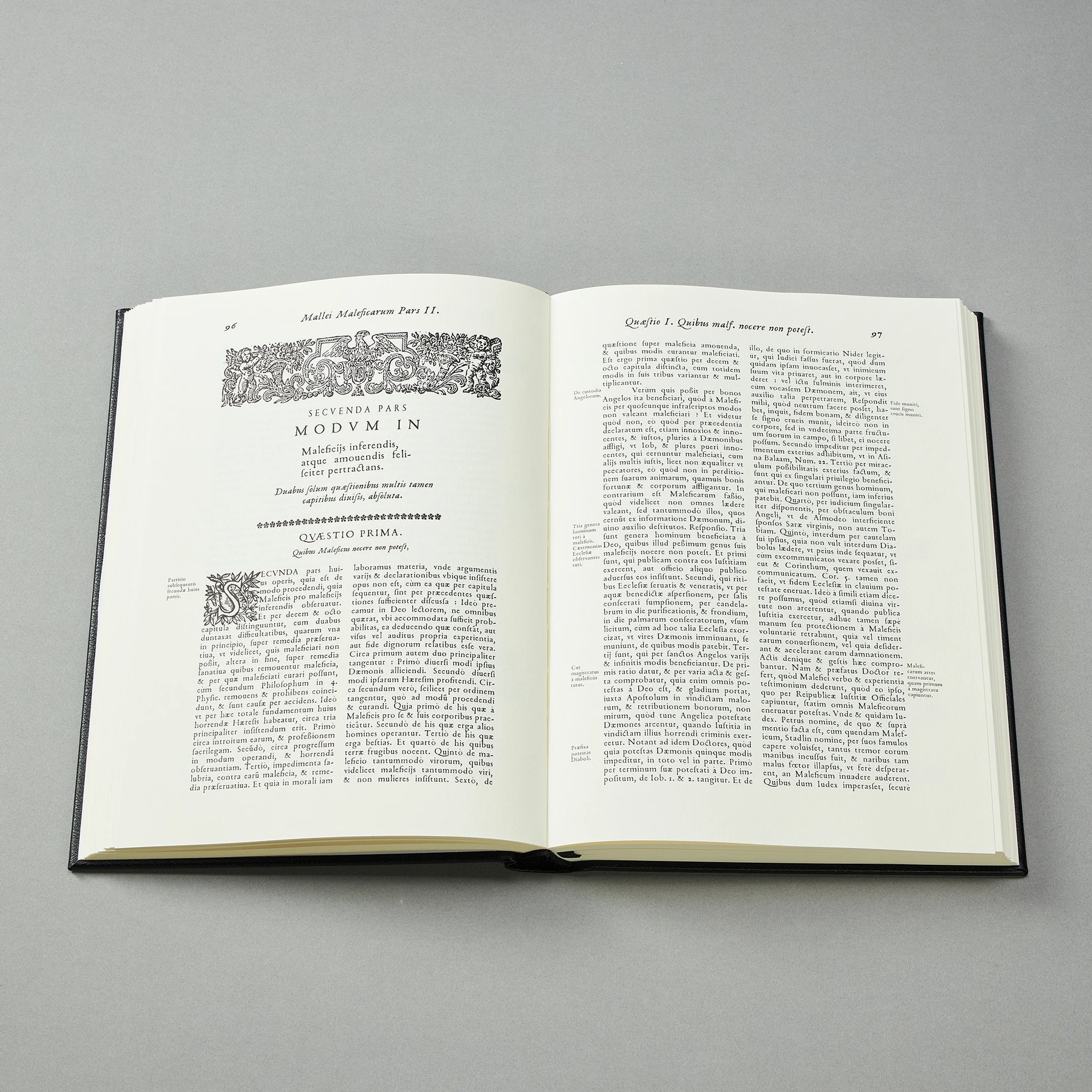 The Malleus Maleficarum, Artefact Edition — title page of the Latin reconstruction