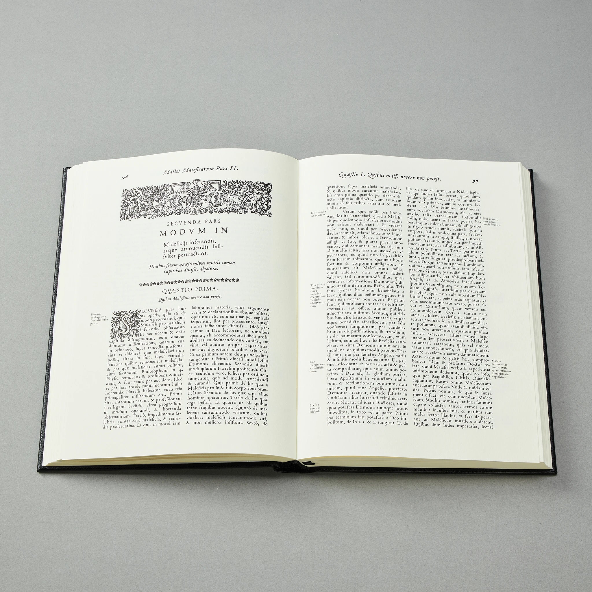 The Malleus Maleficarum, Artefact Edition — title page of the Latin reconstruction