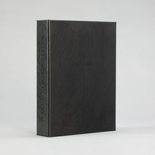 The Malleus Maleficarum, Artefact Edition — rounded spine with five raised bands, blind-debossed with papal keys