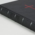 The Malleus Maleficarum, Artefact Edition — clamshell case with an ox-blood satin interior lining
