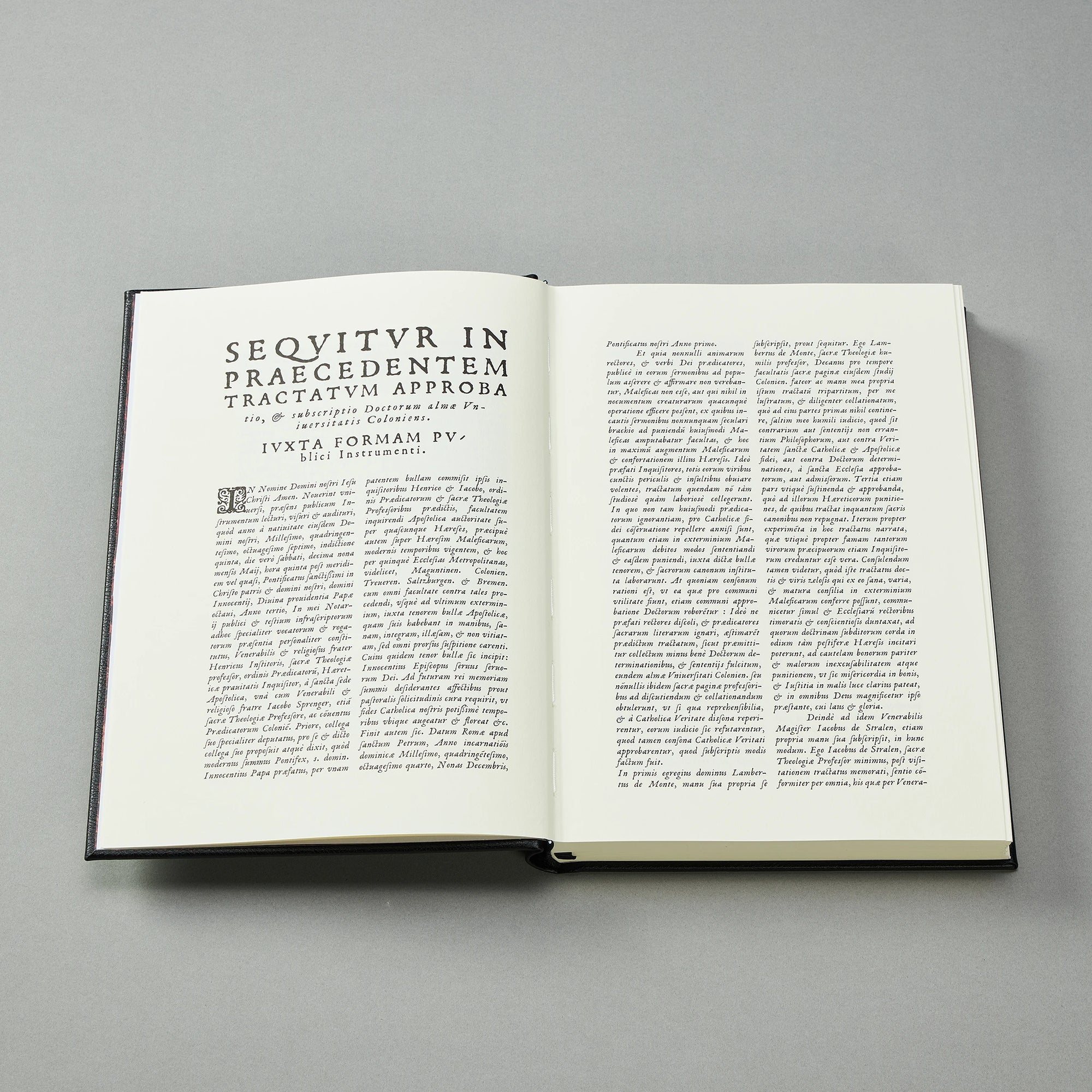 The Malleus Maleficarum, Artefact Edition — full-colour endpapers