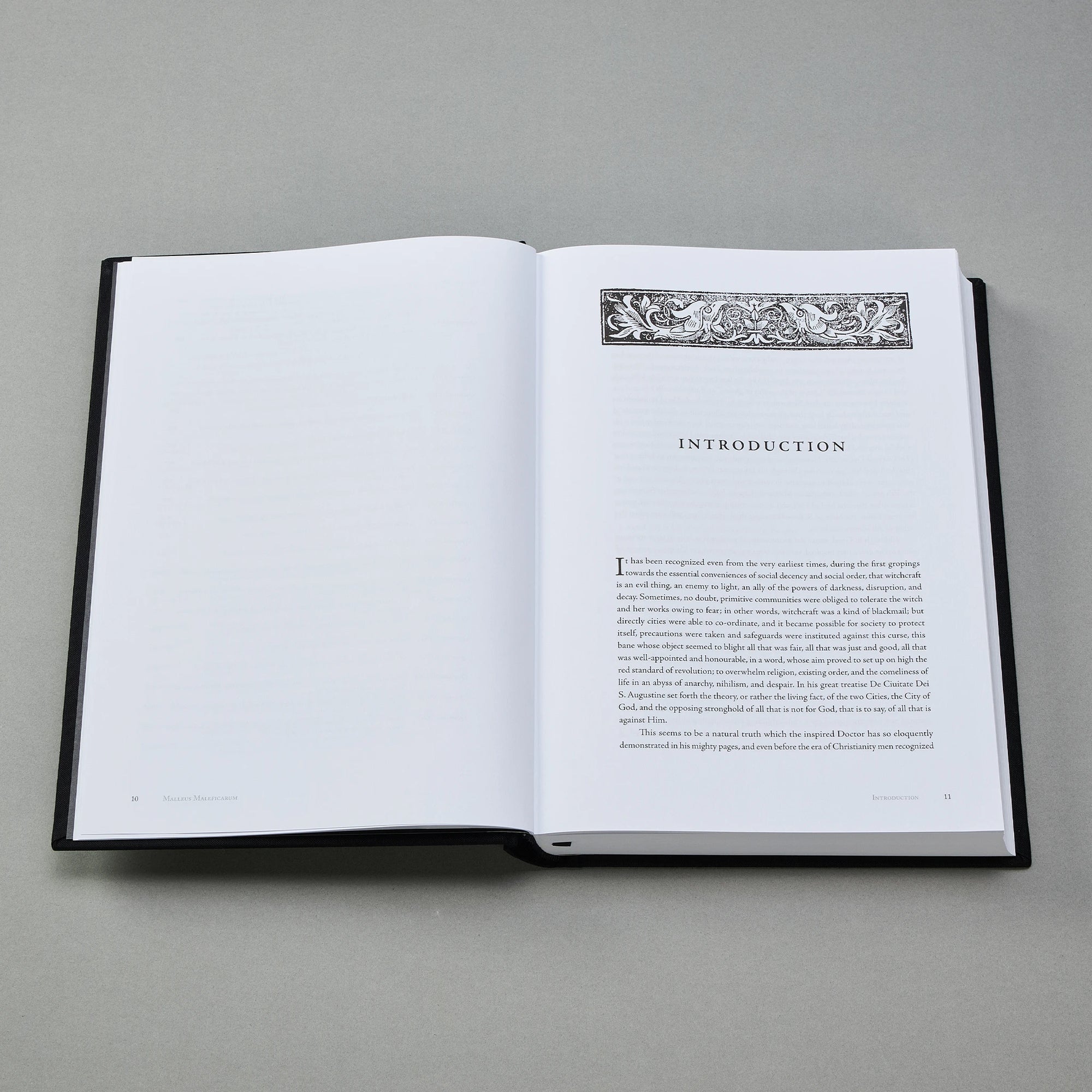 The Malleus Maleficarum, Codex Edition — the book shown with its red cloth slipcase