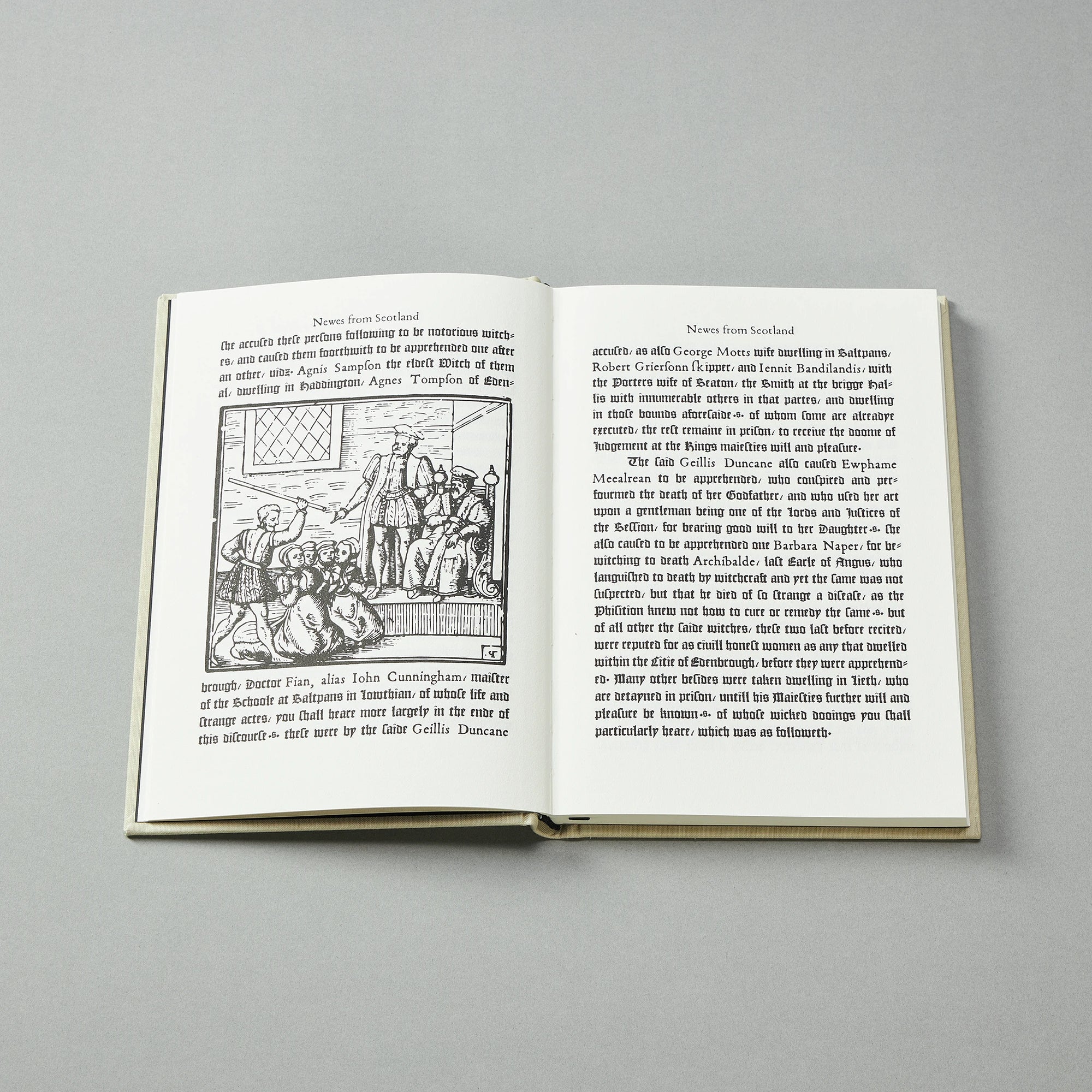 Testimonies on Witchcraft & Demonology — the set shown in its cloth slipcase
